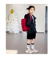 Zapatos deportivos de malla para niños y niñas, zapatillas de correr de Color sólido para estudiantes, resistentes al desgaste, cómodas, novedad de primavera 2024 - details 3