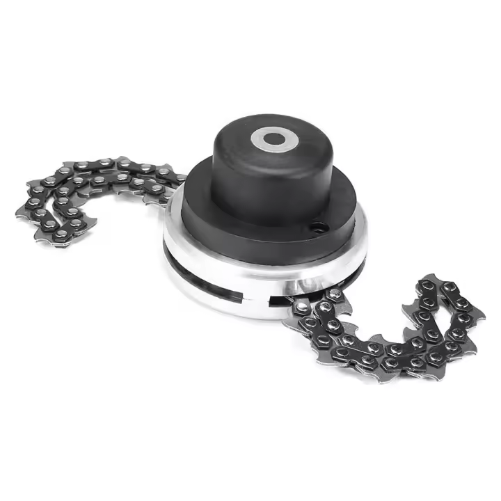 Recortadora con cadena de bobina, cuchilla cortadora de césped para reemplazo de ejes rectos - 1
