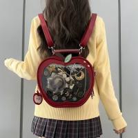 Bolsa con cremallera Kawaii Fruit Itabag PU Idol, almacenamiento de mercancías, bolsillo transparente, bolsa de muñeca de algodón, bolsa para artículos pequeños, mochilas de moda - details 2