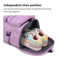 Mochila De Viaje Para Mujer IKE MARTI Con Gran Capacidad Bolsa Deportiva De Fin De Semana Yoga Multifuncional Cruzable Con Cremallera - details 17