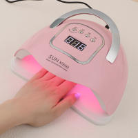 Secador de uñas de gran potencia, lámpara de uñas de diseño portátil, UV, sin manos negras, 300W, 66LED - details 7