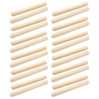 Orff-instrumento de percusión para niños, palo de ritmo musical, ayuda para la enseñanza, juego de Educación Temprana, 24 piezas - details 0
