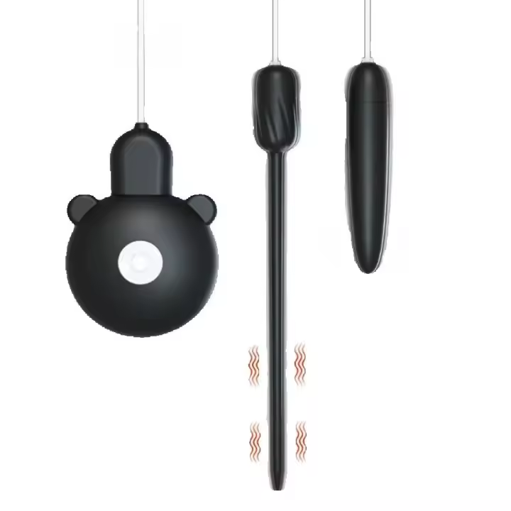 Leten-vibradores dilatadores con sonidos uretrales para hombres, catéter con enchufe, ejercitador médico retardante, masturbador masculino, Juguetes sexuales para adultos 18 eróticos - 1