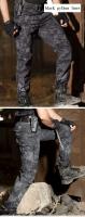 Camuflaje táctico Hanye para entrenamiento al aire libre, senderismo, carga, pantalones de hombre - details 5
