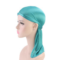 Durag de Seda para Hombres Larguísima Cola de Pelo Bandana Accesorio de Cabeca de Biker - details 14