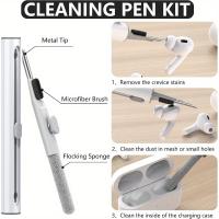 Funda protectora de TPU suave a prueba de golpes para AirPods 2024 de 4ª generación, Kit de limpieza, regalo claro perfecto para hombres y mujeres - details 4