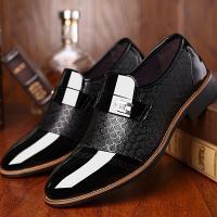 Zapatos de Negocios para Hombres Punta Afilada Cómoda Suela de Pegaje Oxfords de Negocios para Fiesta, Boda, Oficina - details 3