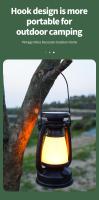 Linterna de Camping Portátil con Carga USB y Solar Luz de Camping al Aire Libre con 3 Modos de Iluminación Luz de Carpa Colgante con Deslumbramiento - details 7