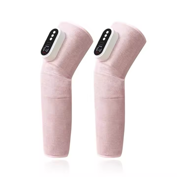 Masajeador de Piernes para circulación y relajación, máquinina de masaje de pantorrilla a presión de Aire, masajeador de Rodilla de Piernes con Calor - 1