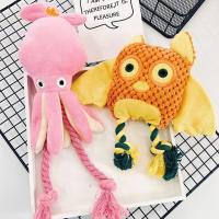 Juguete de peluche para mascotas, gato, perro, granos de maíz, juguete interactivo para perros con sonido de felpa - details 0
