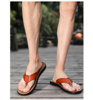 Chanclas para hombre, zapatillas casuales de moda para exteriores, chanclas de suela blanda de gran tamaño - details 0