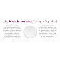 Polvo de proteínas múltiples, péptidos de colágeno hidrolizado de 2 libras |   Tipo I, II, III, V, X con Biotina 10000mcg, Ácido Hialurónico, Vitamina C - details 6