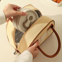 Bolsa térmica aislada plegable de mano, bolsa de almuerzo impermeable para trabajadores de oficina, bolso de Picnic de gran capacidad para estudiantes, Camping - details 1
