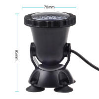 Luces subacuáticas LED RGB, lámpara impermeable, 36LED, punto de luz para piscina, fuentes, estanque, agua, jardín, acuario - details 4