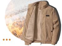 Chaqueta acolchada de algodón para hombre, abrigo grueso de lana de cordero, de pana Popular, última moda, 2024 - details 6