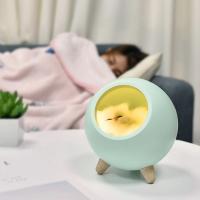 Luz LED de noche creativa para mascotas, lámpara de decoración de mesa recargable por USB para dormitorio, regalos para niños, Pequeño gato - details 10