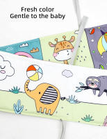 Libro de Actividades Sensoriales para Bebés de Tela Suave Contraste Alto Negro y Blanco Juguetes Educativos para Niños Pequeños - details 22