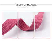 Meetee Cinta Adhesiva de Lona de 8 Metros y 38 Mm para Bricolaje, Accesorios de Costura de Ropa, Decoración de Fiestas y Bodas, Material Spandex/Nylon - details 2
