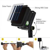 Guirnalda de luces solares para exteriores, luz de hadas de cristal, 8 modos, luz de Patio impermeable para decoración de fiesta de jardín - details 3