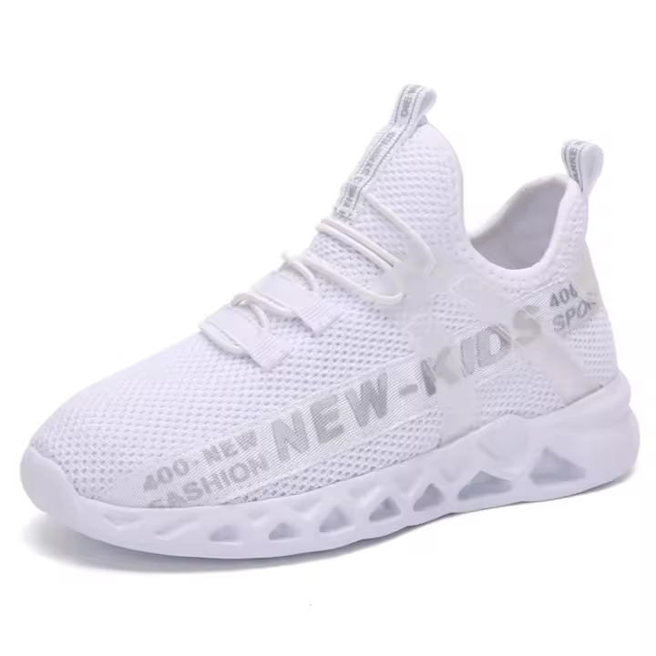 Zapatillas deportivas de punto antideslizantes para niños, zapatos deportivos ligeros para correr, moda para niños - 1