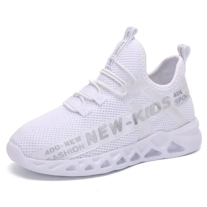 Zapatillas deportivas de punto antideslizantes para niños, zapatos deportivos ligeros para correr, moda para niños - 1