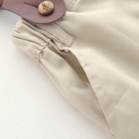 Conjunto de dos piezas de camisa de manga larga y overol estilo coreano para bebé, ropa formal para niños, oferta caliente de otoño. - details 15