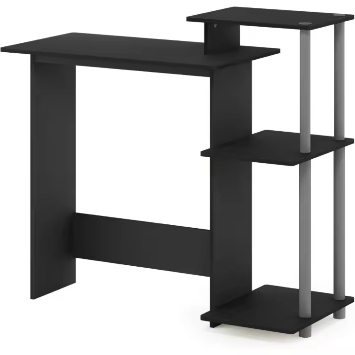 39,6f. x 100,6an. x 85,3al Escritorio, Negro/Gris - 1