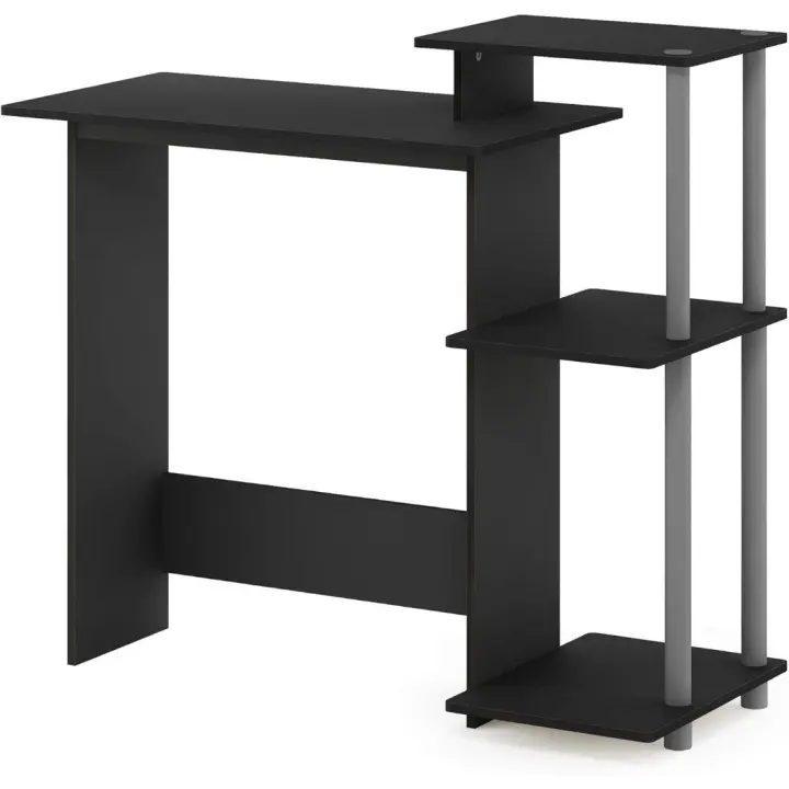 39,6f. x 100,6an. x 85,3al Escritorio, Negro/Gris - 1
