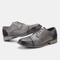 Zapatos casuales de negocios tendencia retro zapatos de cuero de gran tamaño - details 79