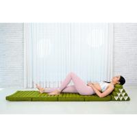 Cómodo Colchón De Suelo con Cojín De Lectura, Futón Japonés, Cama Plegable O Esterilla De Masaje Tailandés, 170 x 53 cm, Azul Claro - details 12