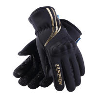 Guantes de Motocicleta de Invierno Calentitos y a Prueba de Viento Pantalla Táctil Antideslizantes - details 3