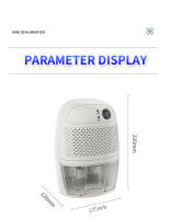 Deshumidificador eléctrico Portátil, Mini Deshumidificadores silenciosos para el Hogar, Salón, Habitación y Oficina, 800ml - details 10