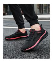 Zapatos informales ligeros para hombre, tenis informales, ligeros, cómodos, con malla transpirable - details 10
