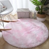 Alfombras de Salón redondas, Pelo Largo, Alfombra para Habitación, Dormitorio, Lavables, Antideslizante, Muy Suave - details 19