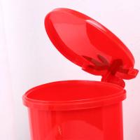 Mini contenedor de basura de sellado con tapa, cubo de basura decorativo Pop-Up de fresa, 1 pieza - details 5