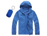 Chubasquero para hombre, chaqueta impermeable con capucha para exteriores, cortavientos ligero para ciclismo - details 4