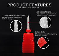 Brocas de Máquina de Manicura Eléctrica KADS para Quitar Piel Muerta Herramientas y Accesorios de Cortador de Miling para Máquina de Manicura - details 1