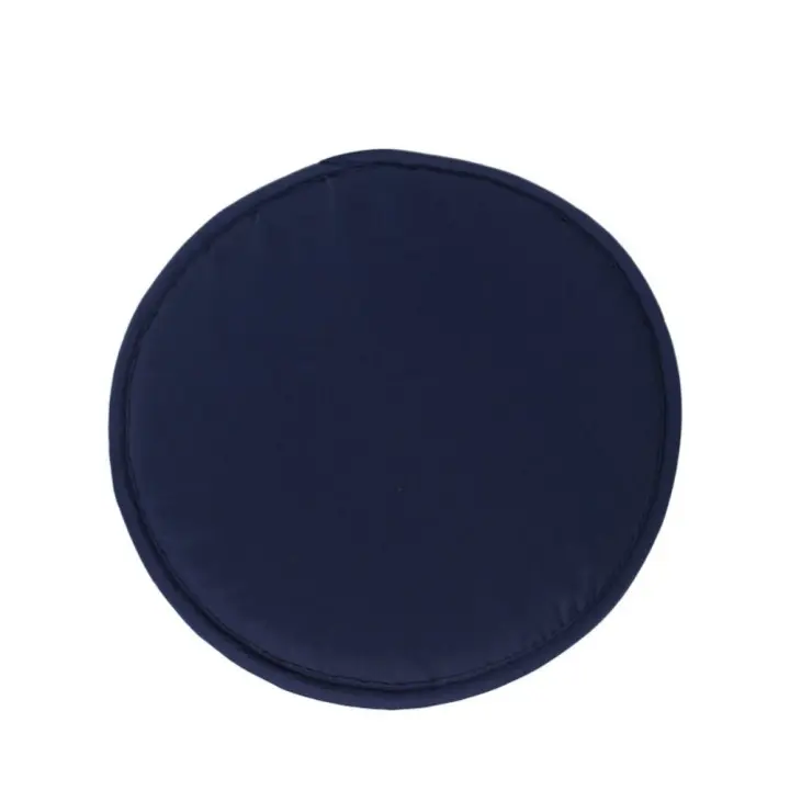 Cojín redondo de esponja suave para silla, cojín lavable de Color sólido para silla, taburete Circular de 30CM, cojín para oficina - 1
