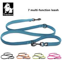 Truelove 7 In 1 Multi-Function Adjustable Dog Lead Hand Free Pet Training Leash Reflective Multi-Purpose Dog Leash Walk 2 Dogs - details 6