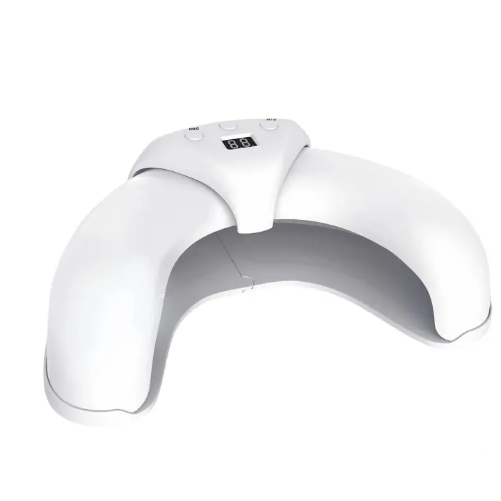 Lámpara de Uñas UV LED Plegable Secador de Uñas de Gel con Pantalla, Sensor Automático y 3 Temporizadores Herramienta de Manicura de Belleza - 1