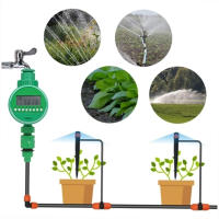 Manguera de grifo, aspersor temporizador de agua para jardín, controlador Digital programable sistema de sincronización de riego manual automático para el hogar y el jardín - details 4