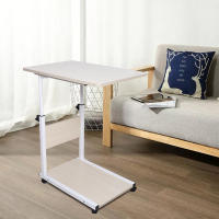 Mesa de Cabilla Ajustable de Altura Estilo Moderno Rectangular Para Cama de Hospital y Portátil - details 5