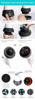 Masajeador corporal eléctrico anticelulitis, instrumento de masaje portátil para adelgazar grasa, cuidado de la salud, vibración, columna Cervical, cuello, cintura - details 6