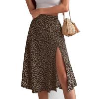 Falda de verano con estampado Floral para mujer, falda holgada de cintura alta, transpirable, elegante, ropa femenina - details 37