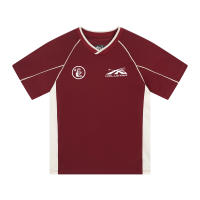 2025 Camisas casuales básicas de moda de verano, camisetas holgadas de algodón puro para hombres y nuevas camisas de manga corta para parejas con estampados de logotipos en la parte delantera - details 5