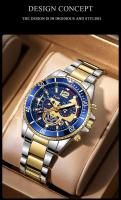 Relojes de pulsera de cuarzo para hombre, creativos, de lujo, MAYZHISU, modernos, ligeros y versátiles, resistentes al agua - details 12
