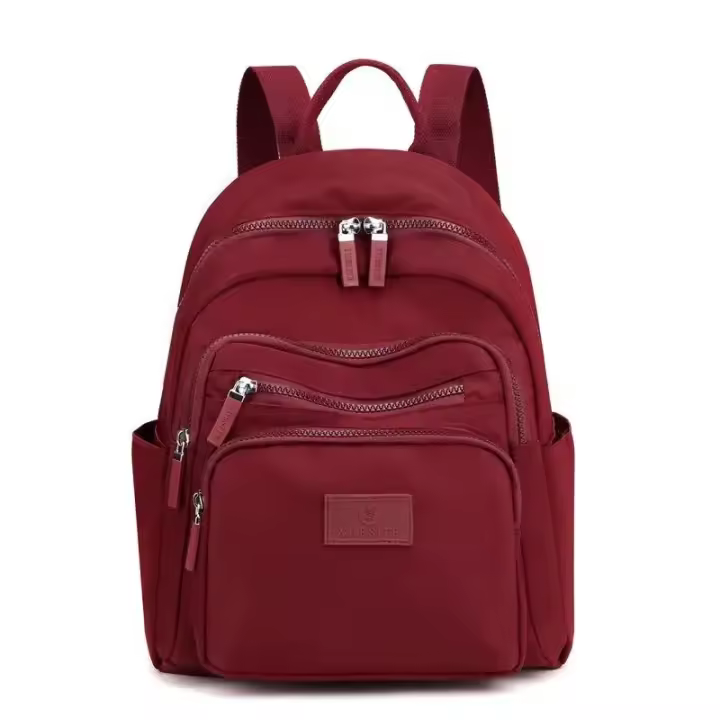 Mochila de Nylon Impermeable para Mujeres Bolsas y Viajes - 1