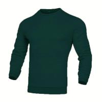 Abrigo de hombre moda pequeño cheque Waffle juvenil cuello redondo jacquard cheque sudadera con capucha - details 22