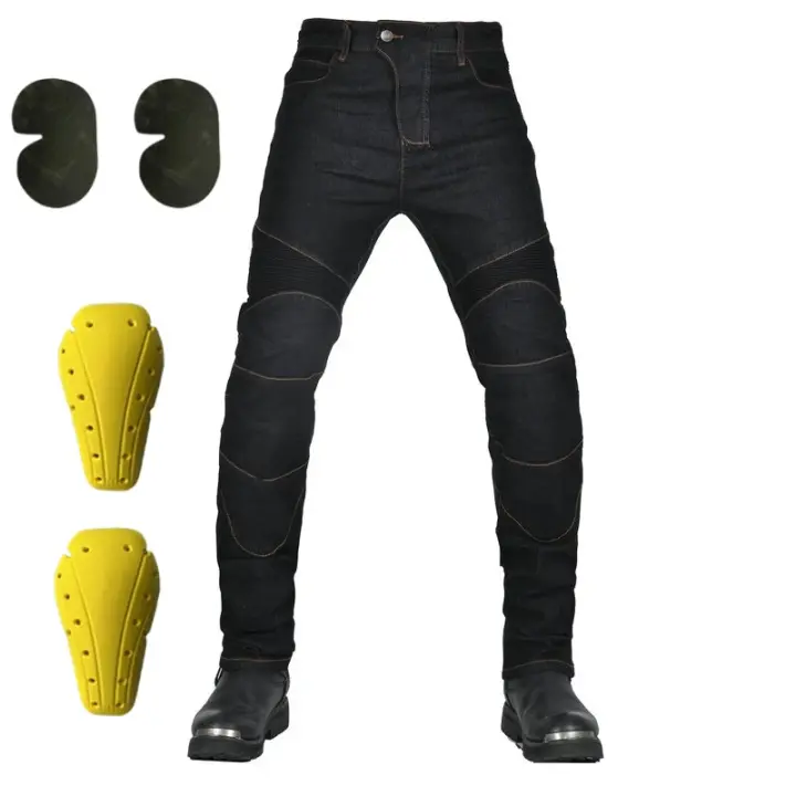 Nuevos Jeans de Motocicleta Pantalones de Ciclismo Clásicos, Anti-caída, Adecuados para Todas las Estaciones - 1