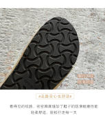 Zapatos todo incluido con plataforma de cuero, nueva versión coreana de versátiles zapatos individuales con aumento de altura interior de un pedal - details 5